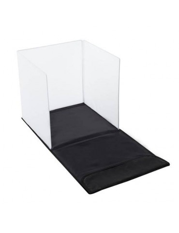 60cm Shelves Mini Studio Set Black + White + Red + Blue