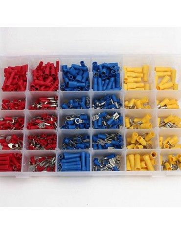 720pcs Electrical Wire Connector Assorted Insulated Crimp Terminals Spade AU